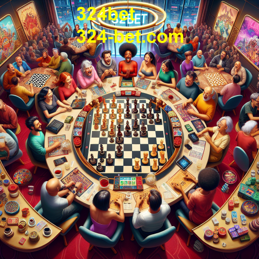 A Diversão dos Jogos de Mesa no 324bet